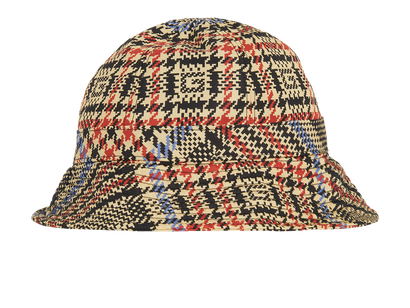 Gucci Checked Bucket Hat, front view